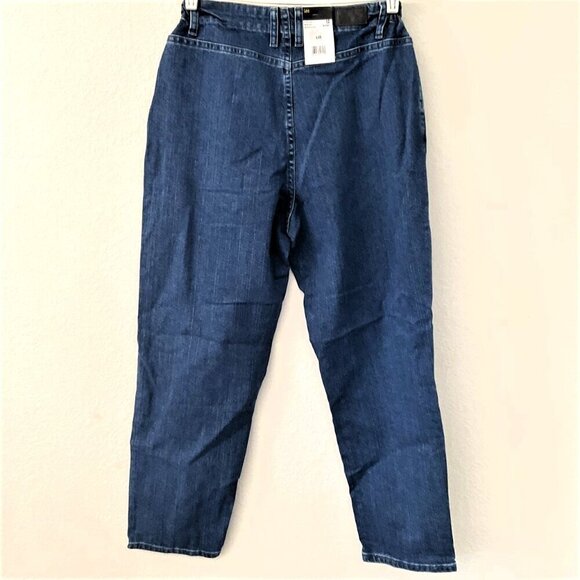 LEE RELAXED FIT SIDE ELASTIC JEANS PEPPERSONE 12S - Picture 6 of 9